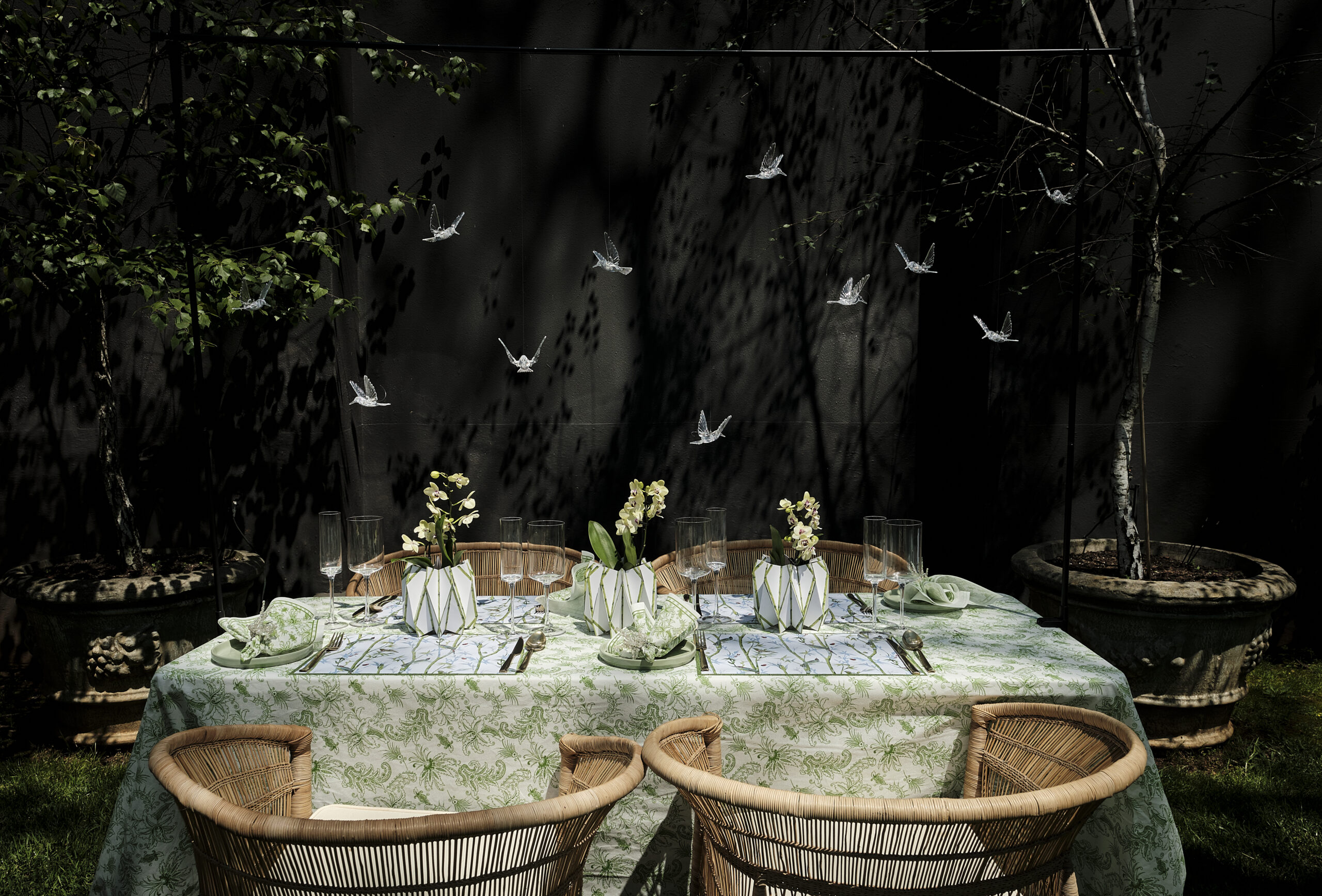 Orient Lime Tablecloth