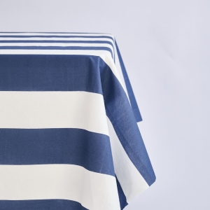 SS_Product Shoot_102025_8461 The Classic Striped - Tablecloth - Navy Striped