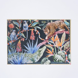 SS_Product Shoot_102025_8161 Been A While Crocodile - Placemats - African Collection - Black