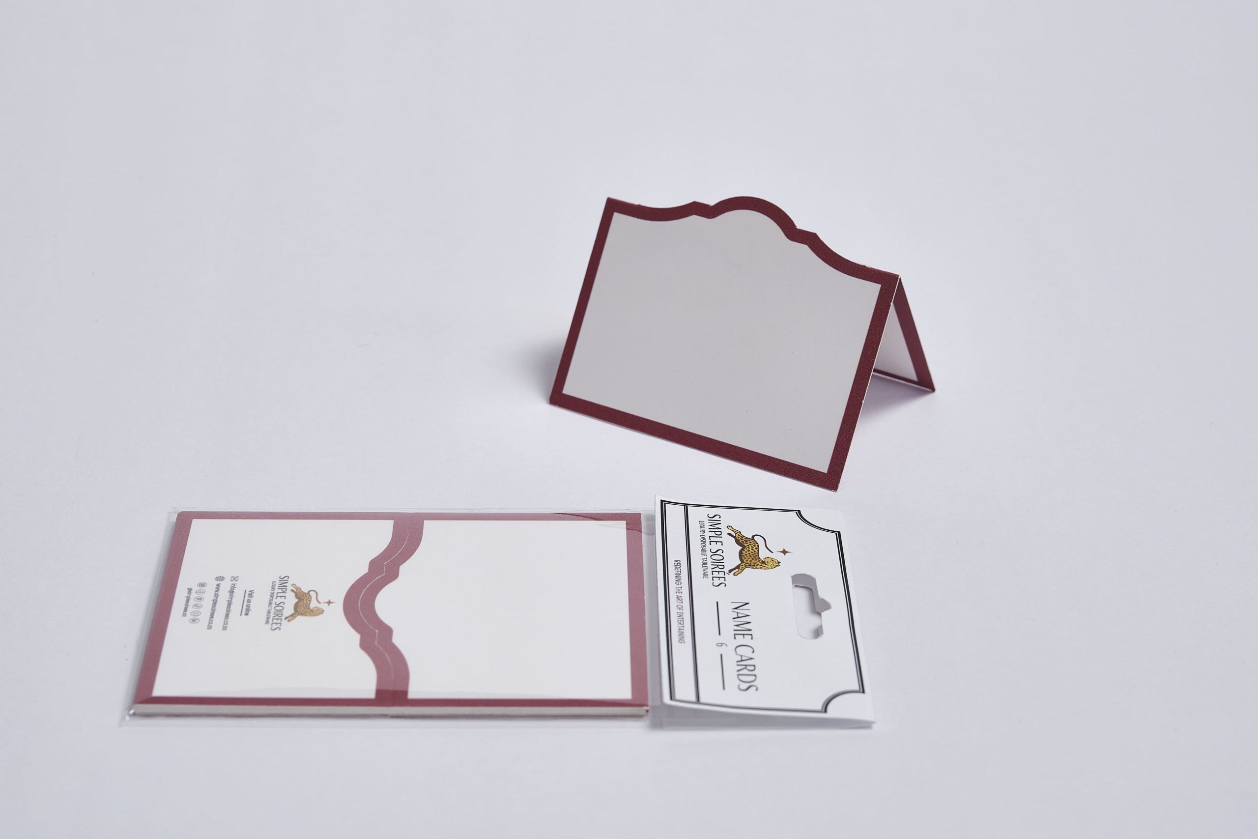 SS_Product Shoot_112025_8644 Name Cards - Wine Colour - Classic Collection