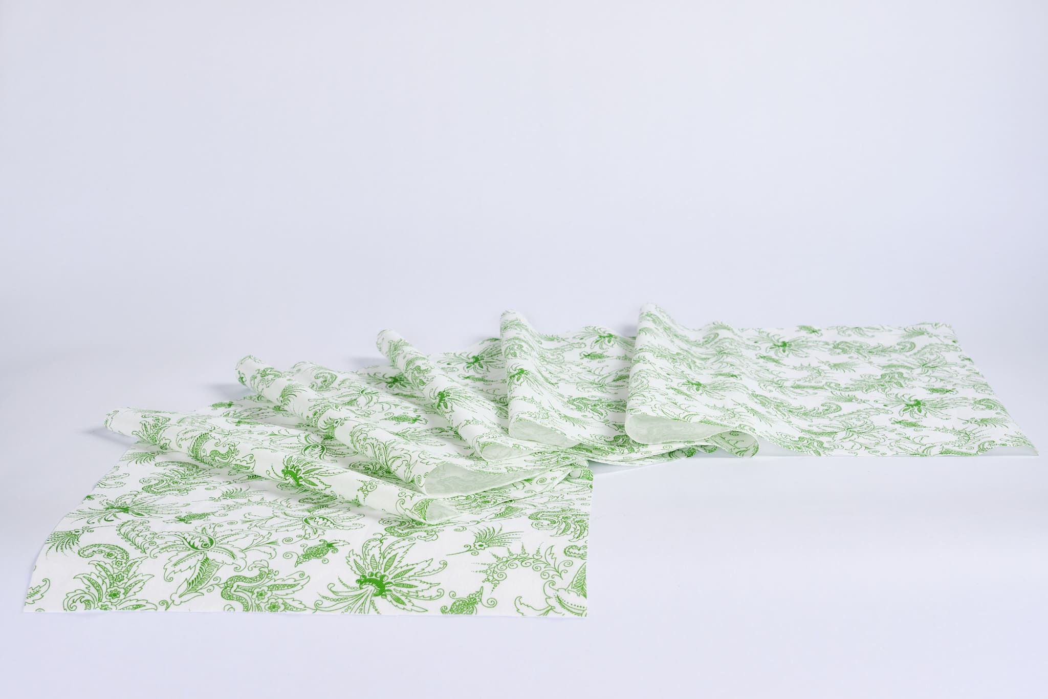 SS_Product Shoot 022026_ 9846 Paisley - Tablecloth - Lime Green