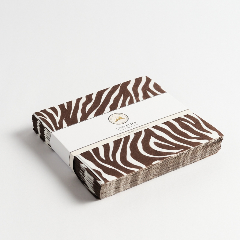 Zebra Serviettes